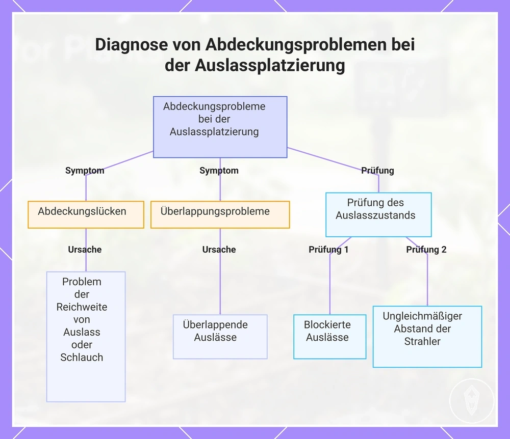 Diagnose von Abdeckungsproblemen bei der Auslassplatzierung