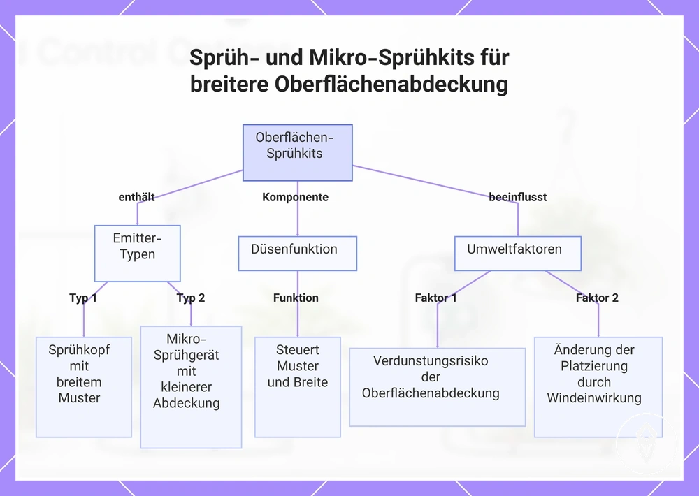 Sprüh- und Mikro-Sprühkits für breitere Oberflächenabdeckung