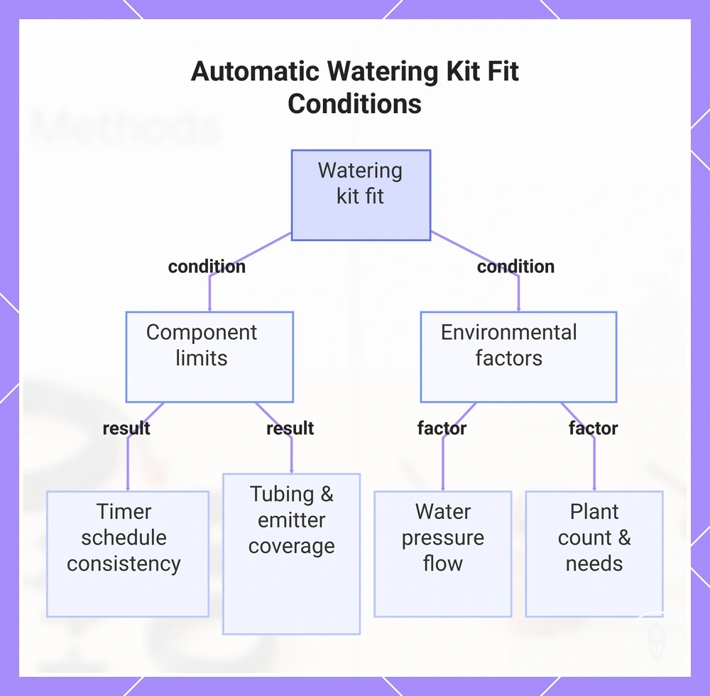 Automatic Watering Kit Fit Conditions