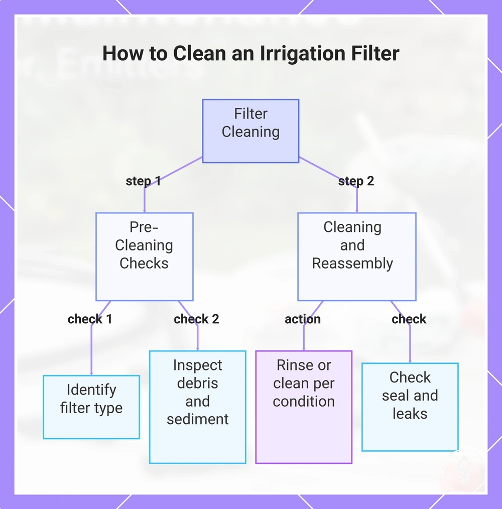 How to Clean an Irrigation Filter