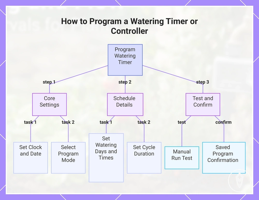 How to Program a Watering Timer or Controller