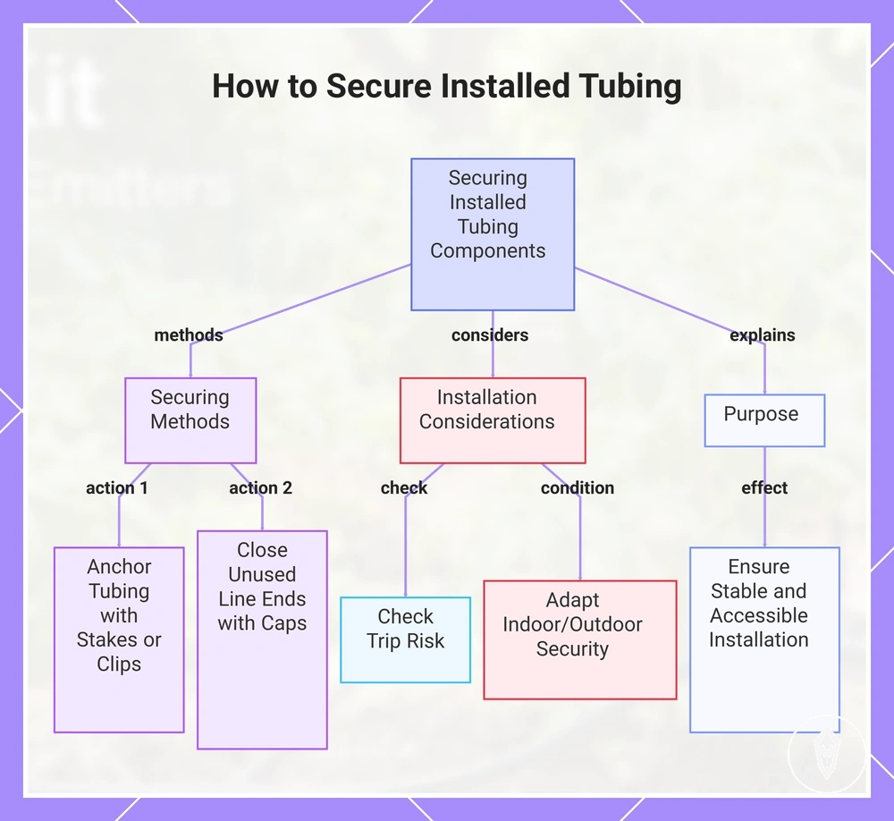 How to Secure Installed Tubing