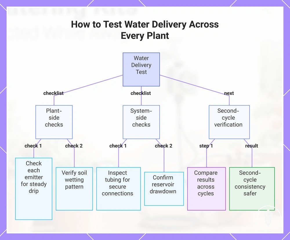 How to Test Water Delivery Across Every Plant