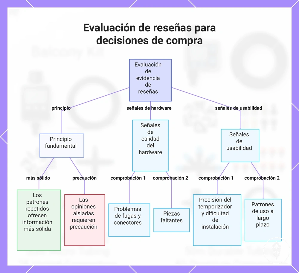 Evaluación de reseñas para decisiones de compra
