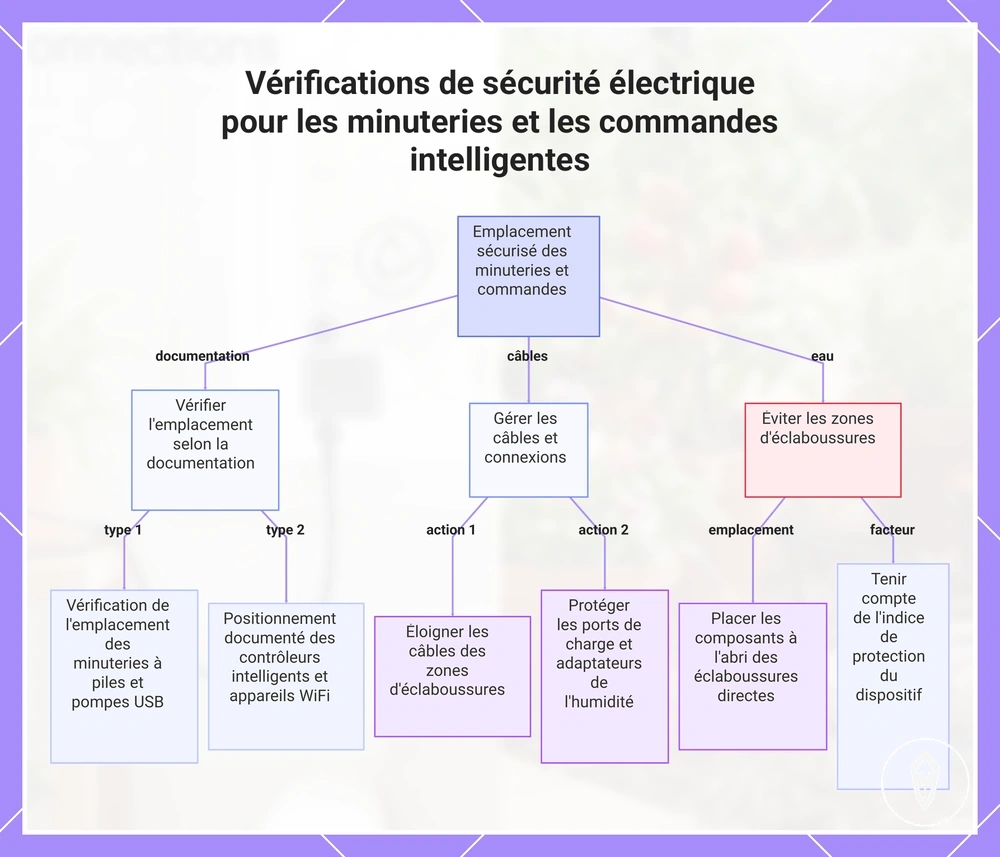 Vérifications de sécurité électrique pour les minuteries et les commandes intelligentes