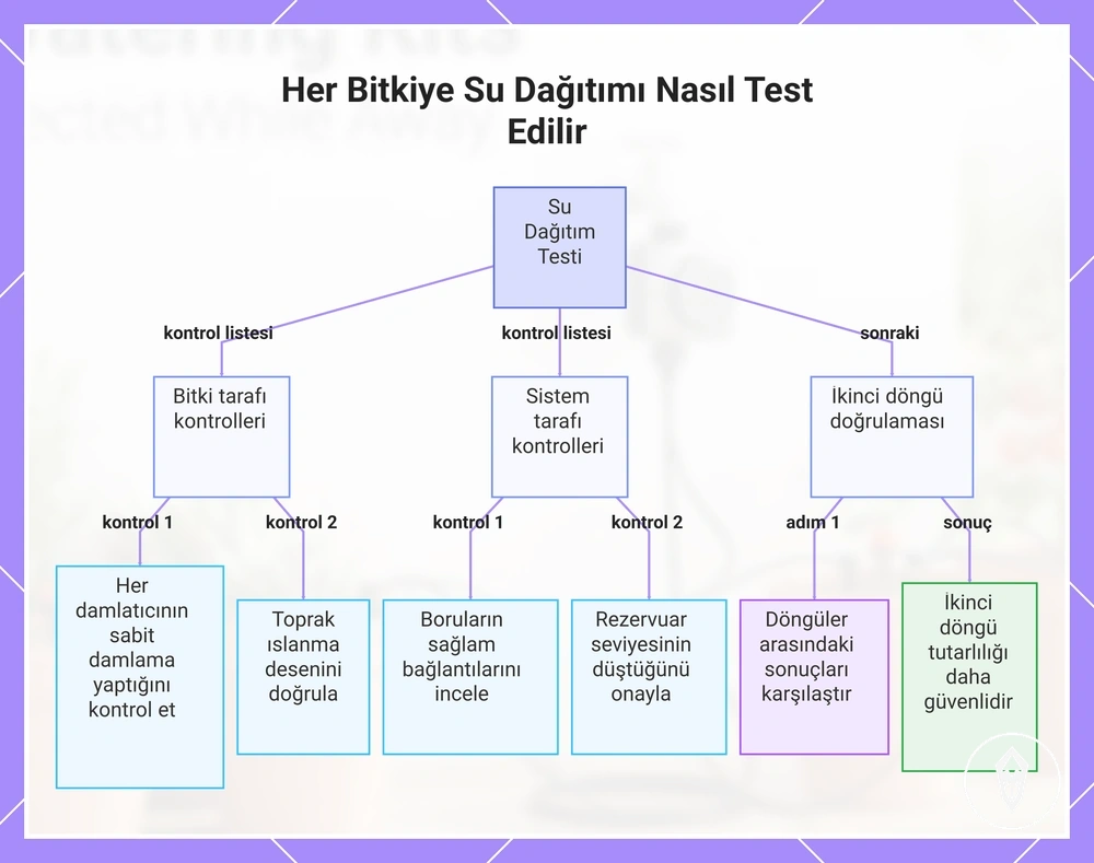 Her Bitkiye Su Dağıtımı Nasıl Test Edilir