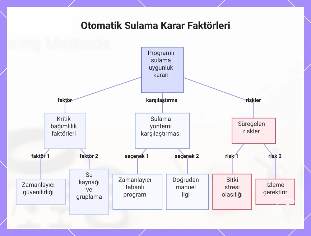 Otomatik Sulama Karar Faktörleri