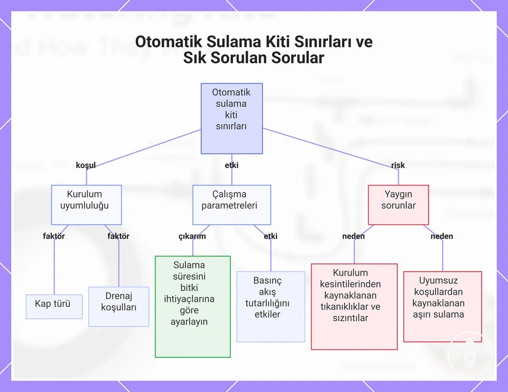 Otomatik Sulama Kiti Sınırları ve Sık Sorulan Sorular