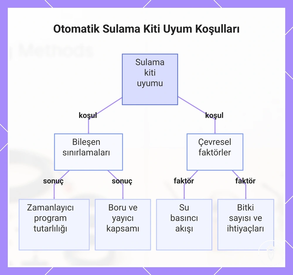 Otomatik Sulama Kiti Uyum Koşulları