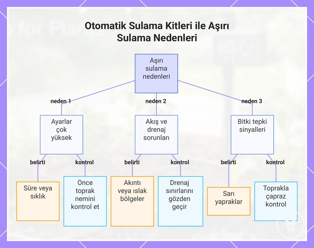 Otomatik Sulama Kitleri ile Aşırı Sulama Nedenleri