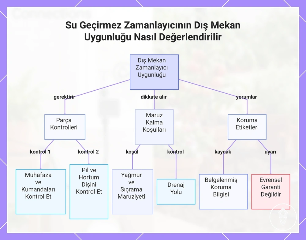 Su Geçirmez Zamanlayıcının Dış Mekan Uygunluğu Nasıl Değerlendirilir