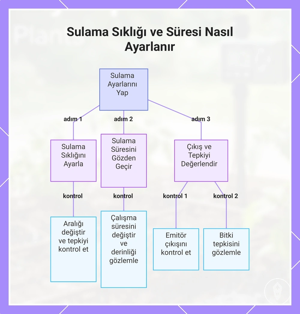 Sulama Sıklığı ve Süresi Nasıl Ayarlanır