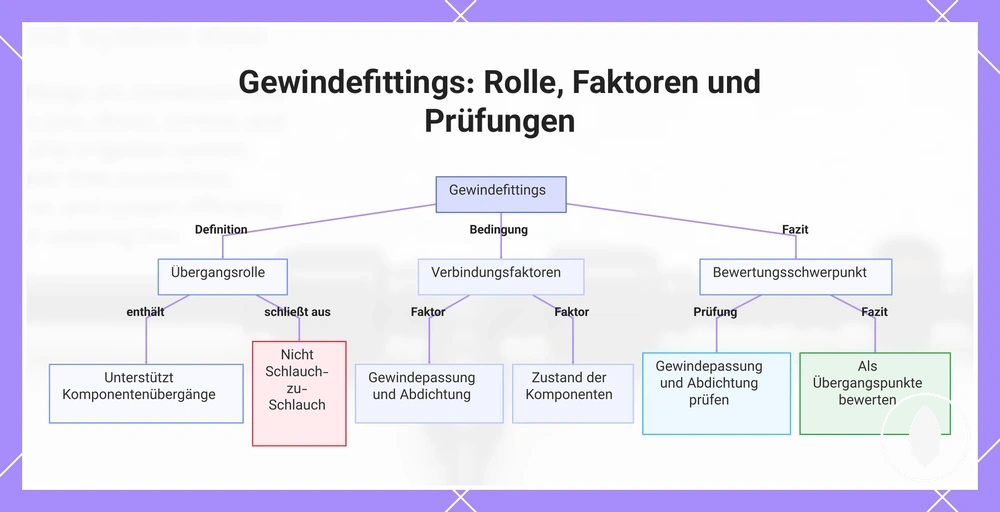 Gewindefittings: Rolle, Faktoren und Prüfungen