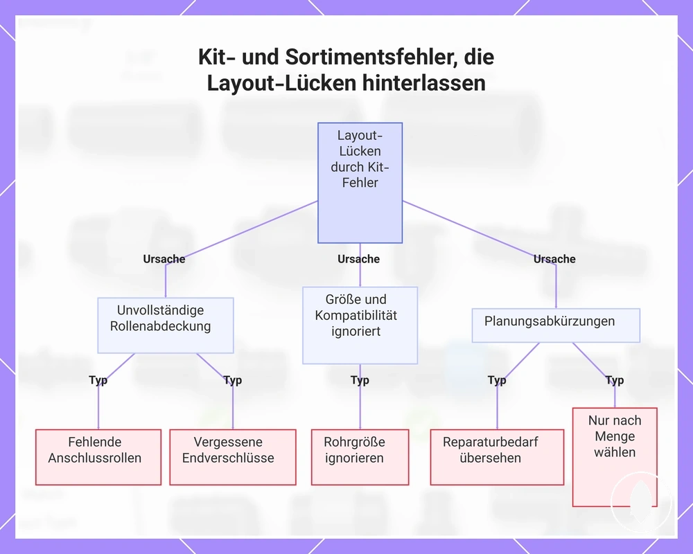 Kit- und Sortimentsfehler, die Layout-Lücken hinterlassen