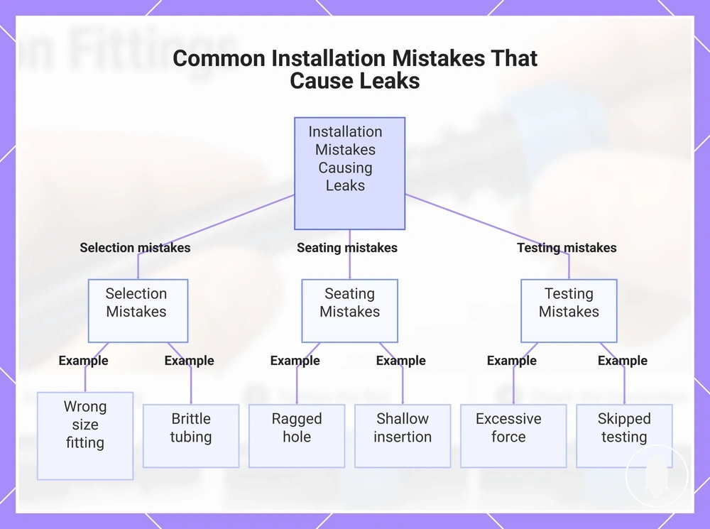 Common Installation Mistakes That Cause Leaks