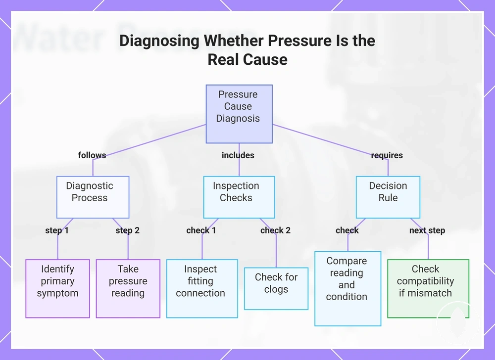 Diagnosing Whether Pressure Is the Real Cause