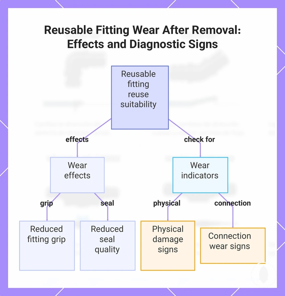 Reusable Fitting Wear After Removal: Effects and Diagnostic Signs