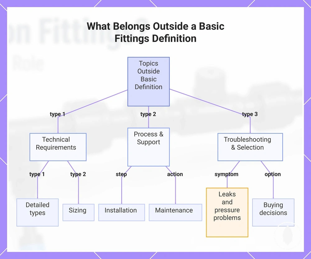 What Belongs Outside a Basic Fittings Definition
