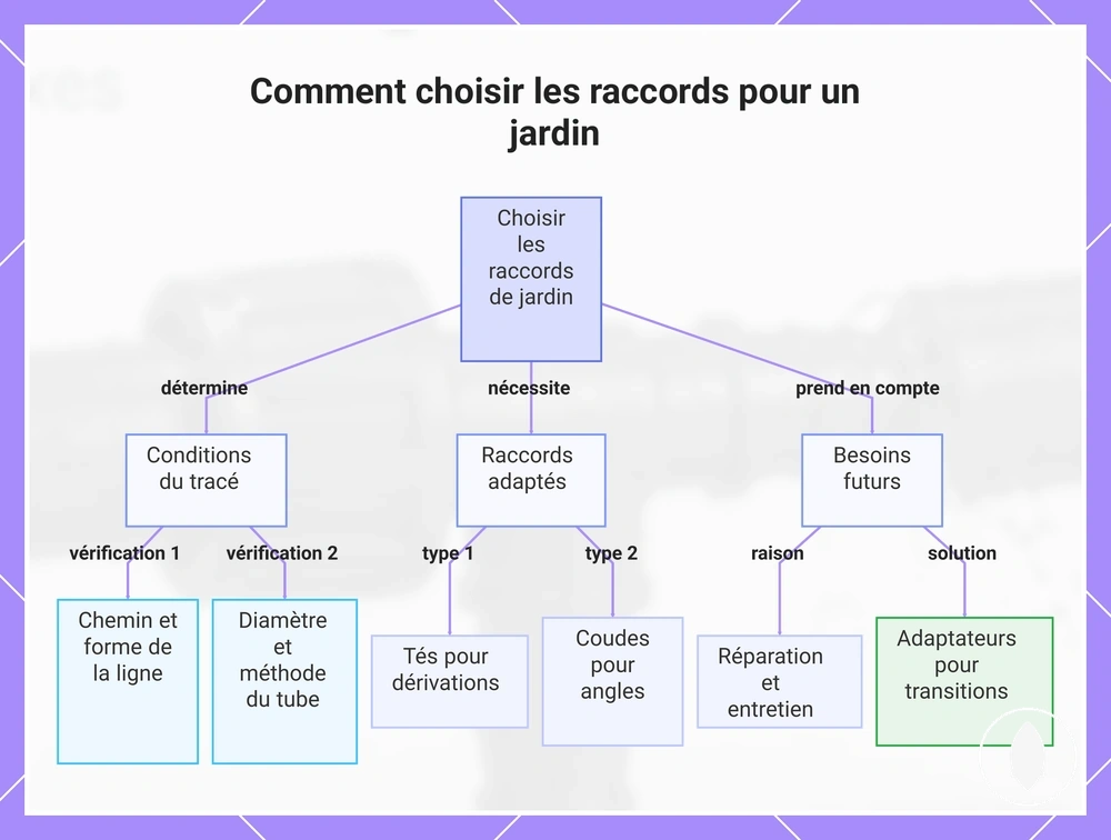 Comment choisir les raccords pour un jardin