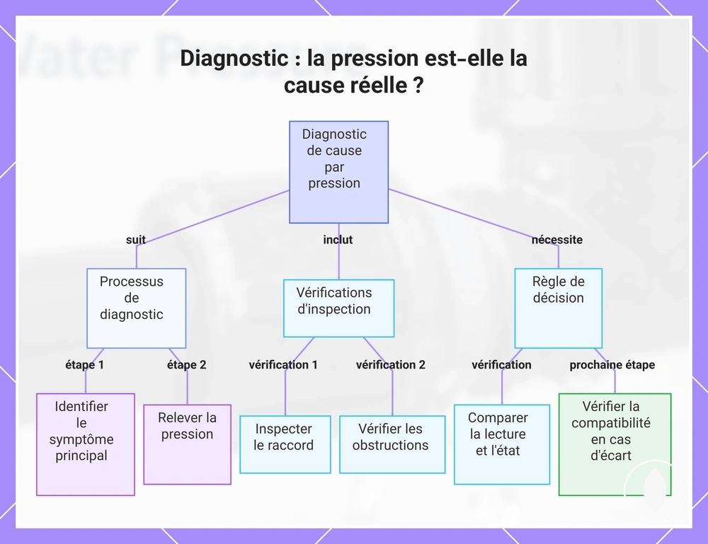 Diagnostic : la pression est-elle la cause réelle ?