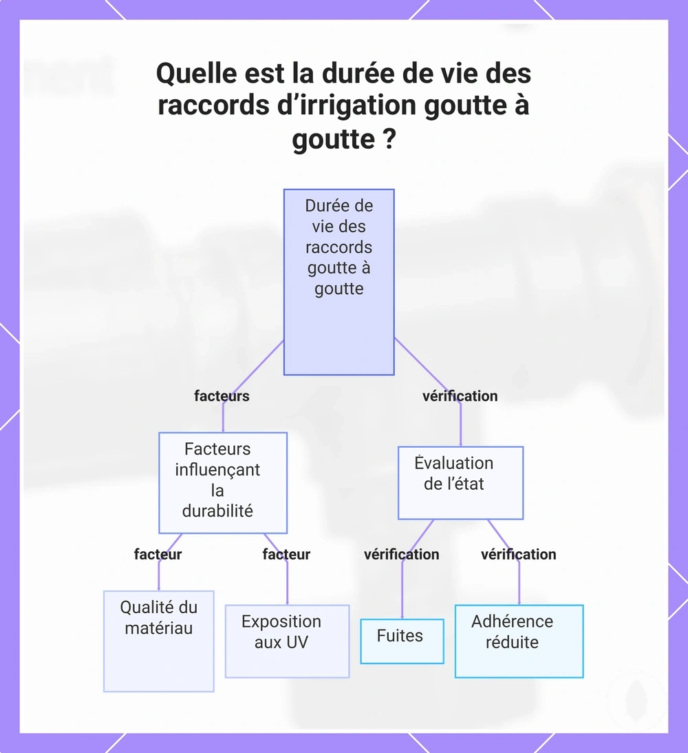 Quelle est la durée de vie des raccords d’irrigation goutte à goutte ?