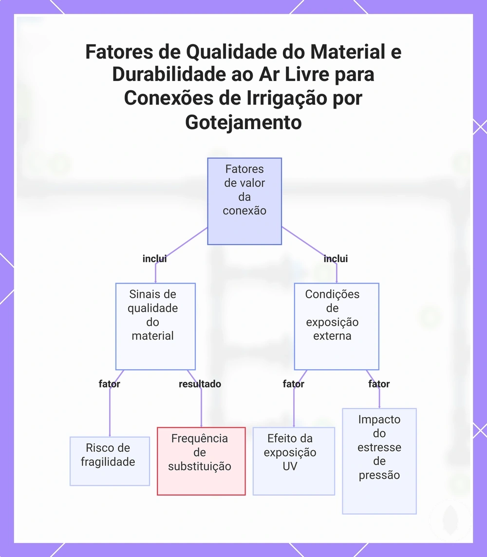 Fatores de Qualidade do Material e Durabilidade ao Ar Livre para Conexões de Irrigação por Gotejamento