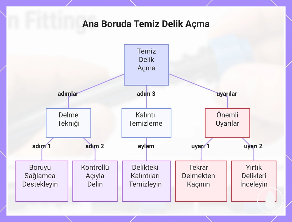 Ana Boruda Temiz Delik Açma