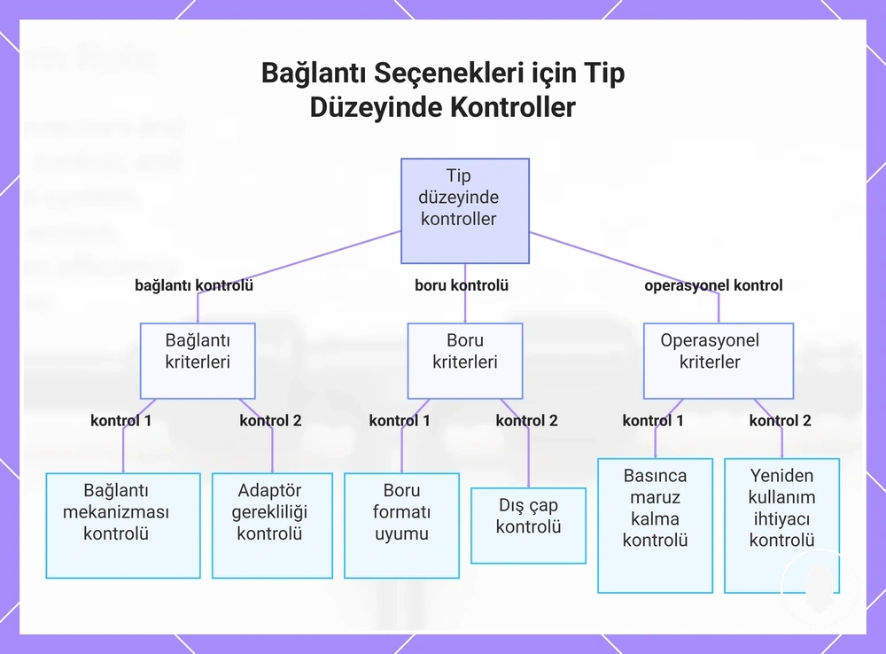 Bağlantı Seçenekleri için Tip Düzeyinde Kontroller