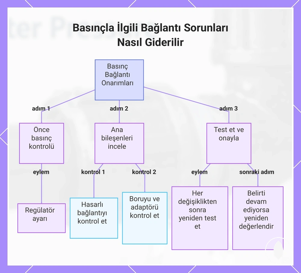 Basınçla İlgili Bağlantı Sorunları Nasıl Giderilir