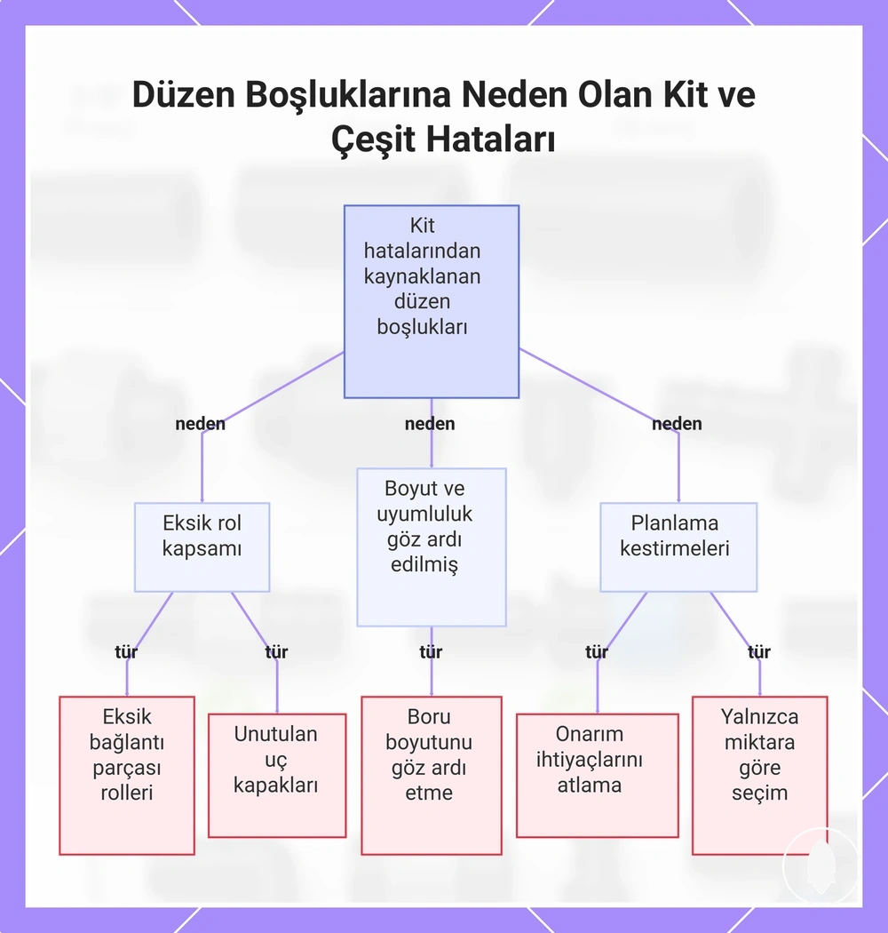 Düzen Boşluklarına Neden Olan Kit ve Çeşit Hataları