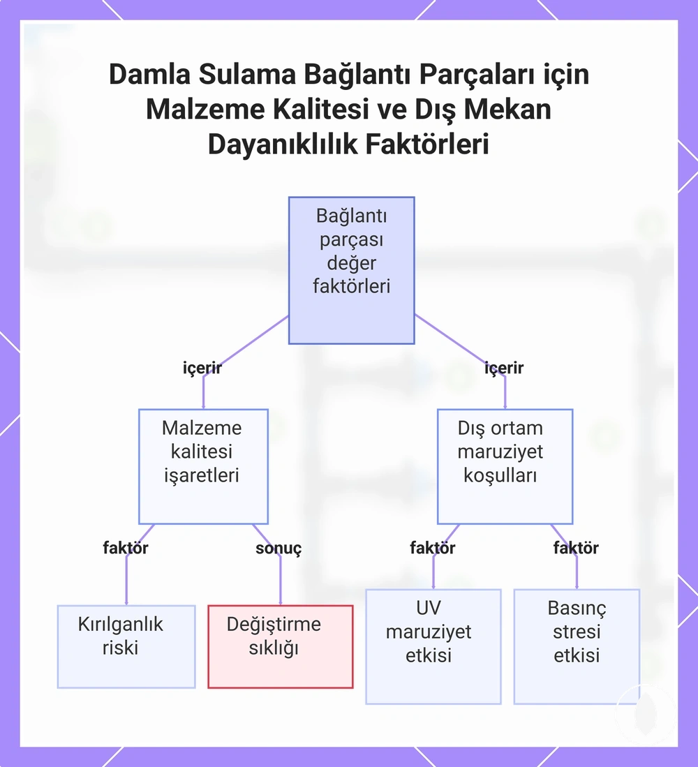 Damla Sulama Bağlantı Parçaları için Malzeme Kalitesi ve Dış Mekan Dayanıklılık Faktörleri