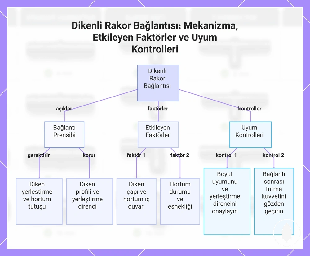 Dikenli Rakor Bağlantısı: Mekanizma, Etkileyen Faktörler ve Uyum Kontrolleri