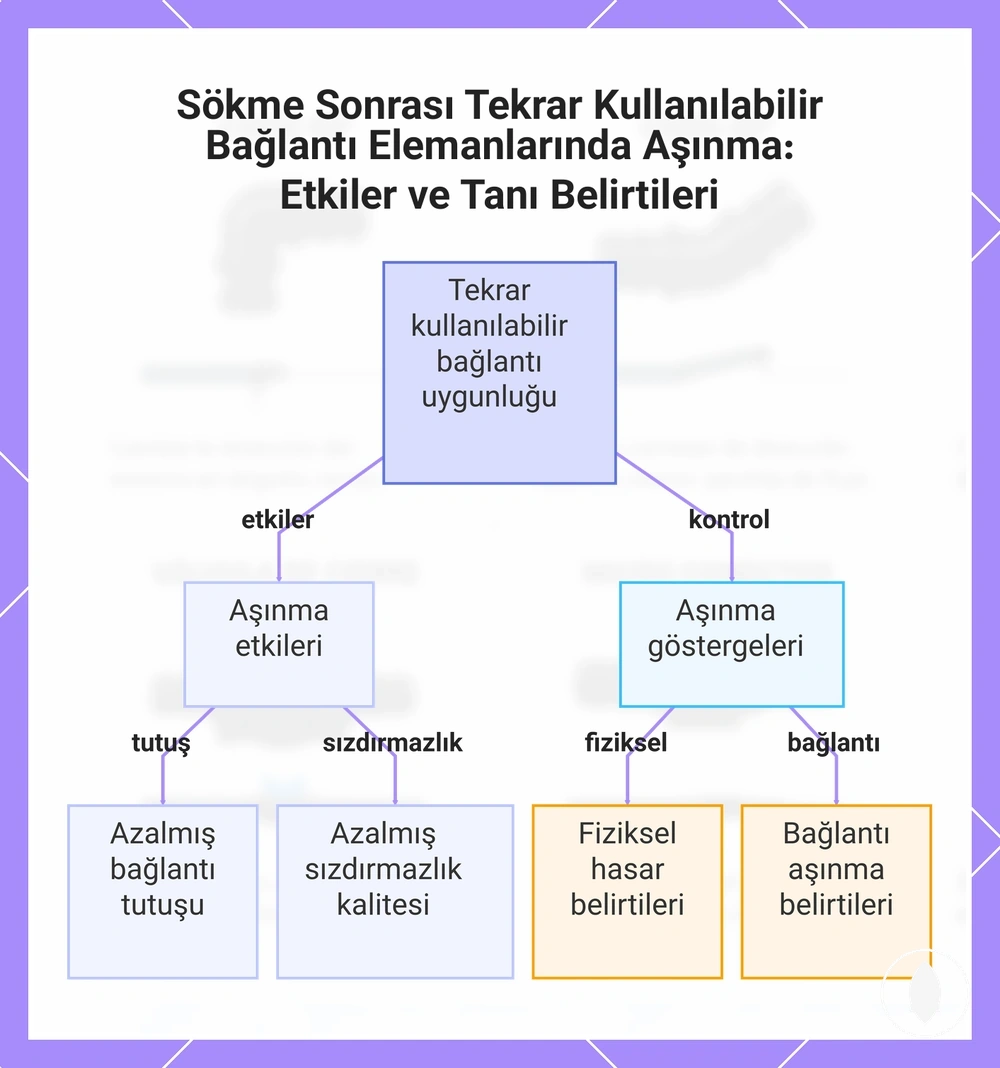 Sökme Sonrası Tekrar Kullanılabilir Bağlantı Elemanlarında Aşınma: Etkiler ve Tanı Belirtileri